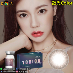 【散光】Lensme Torica Lagoon Choco 토리카 라군 쵸코 (난시 교정용) 每月抛棄散光彩妝隱形眼鏡